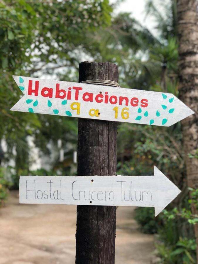 Crucero Tulum Bed & Breakfast Exterior foto